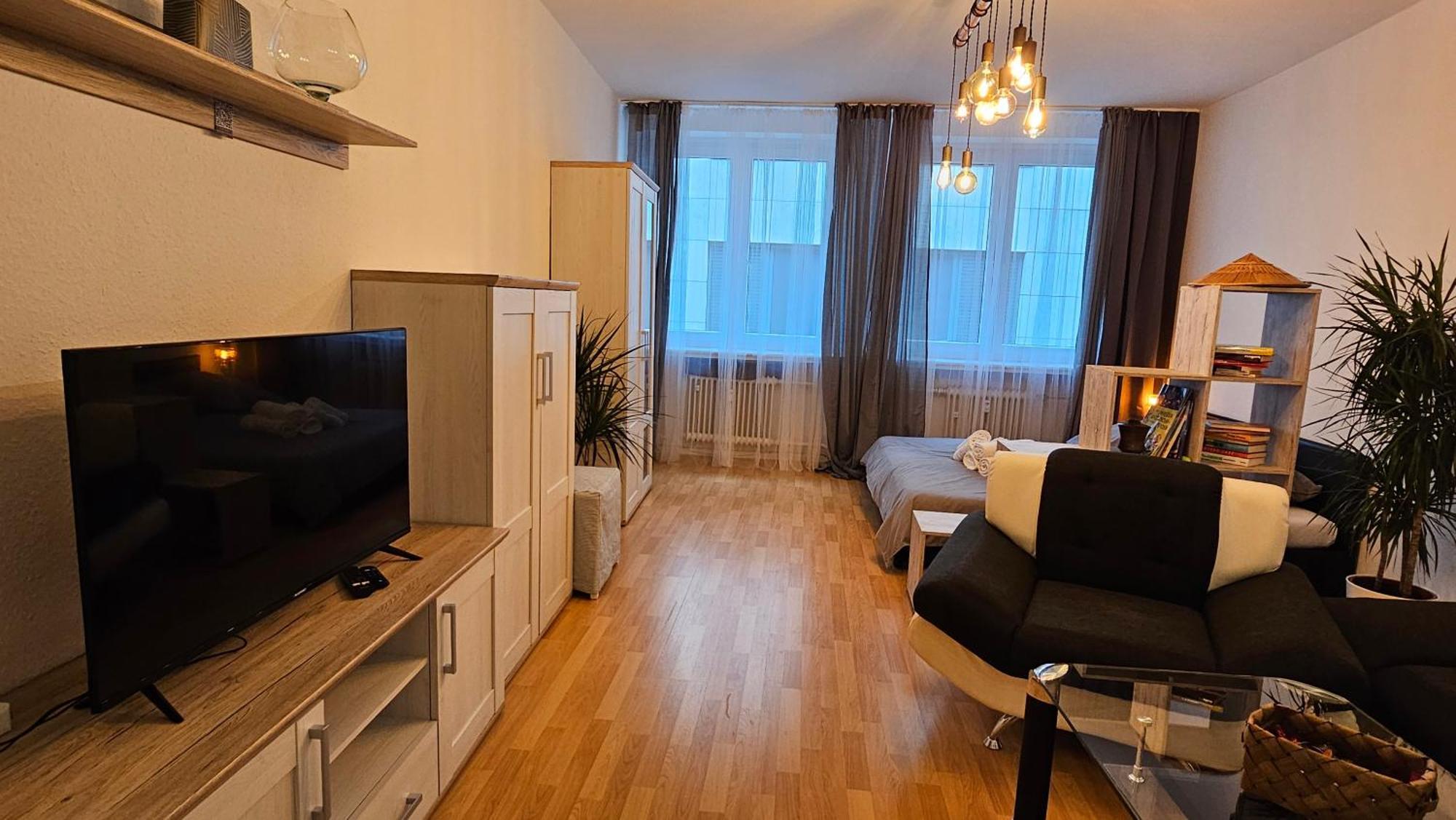 Apartment Center Comfort - Cozy, Fully Equipped 3-room Near Main Station Wuppertal